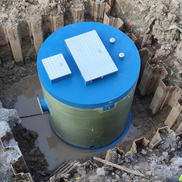 无人值守自动污水处理一体化泵站